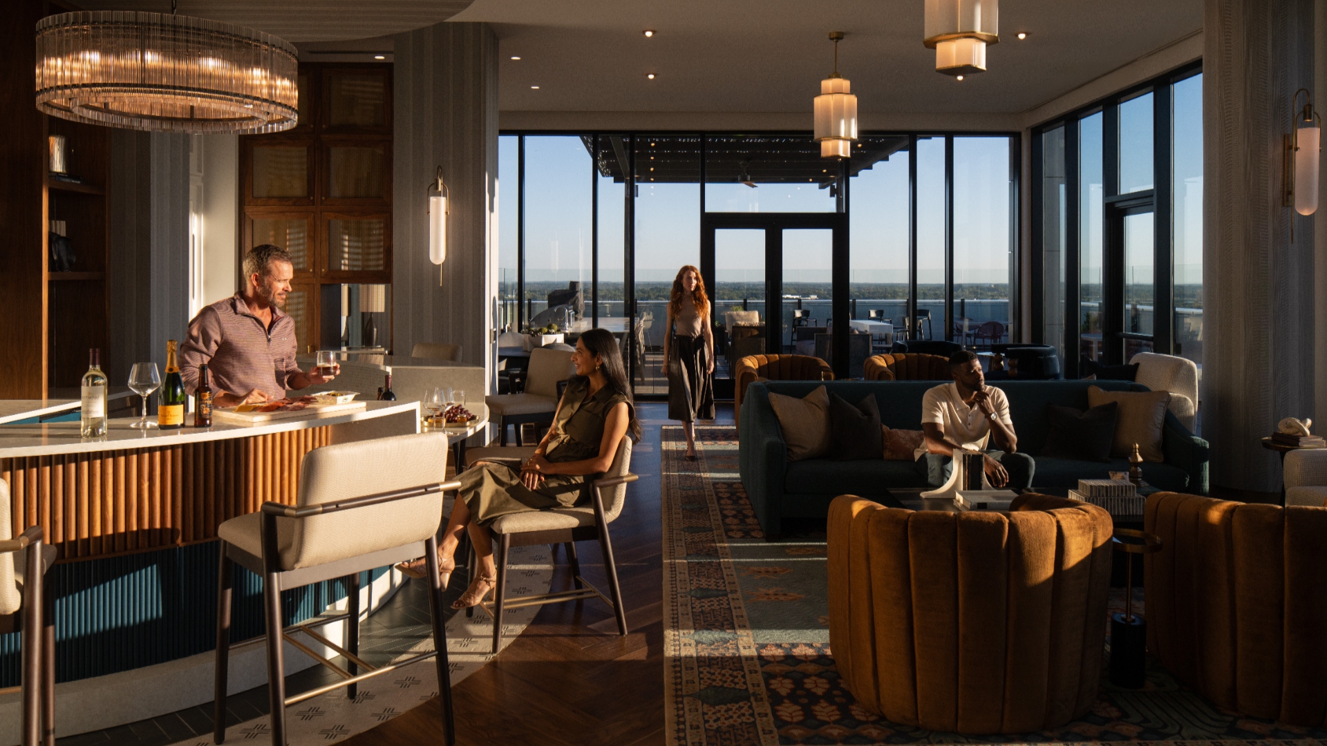 Oro Ballantyne Penthouse Lounge