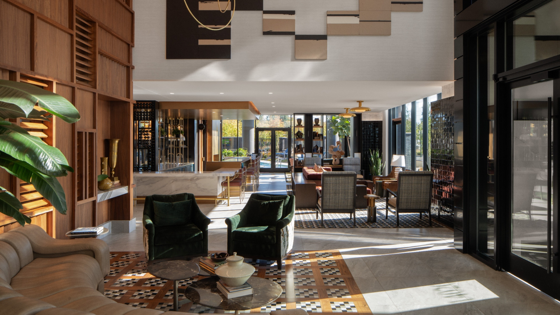 Oro Ballantyne Lobby Clubroom