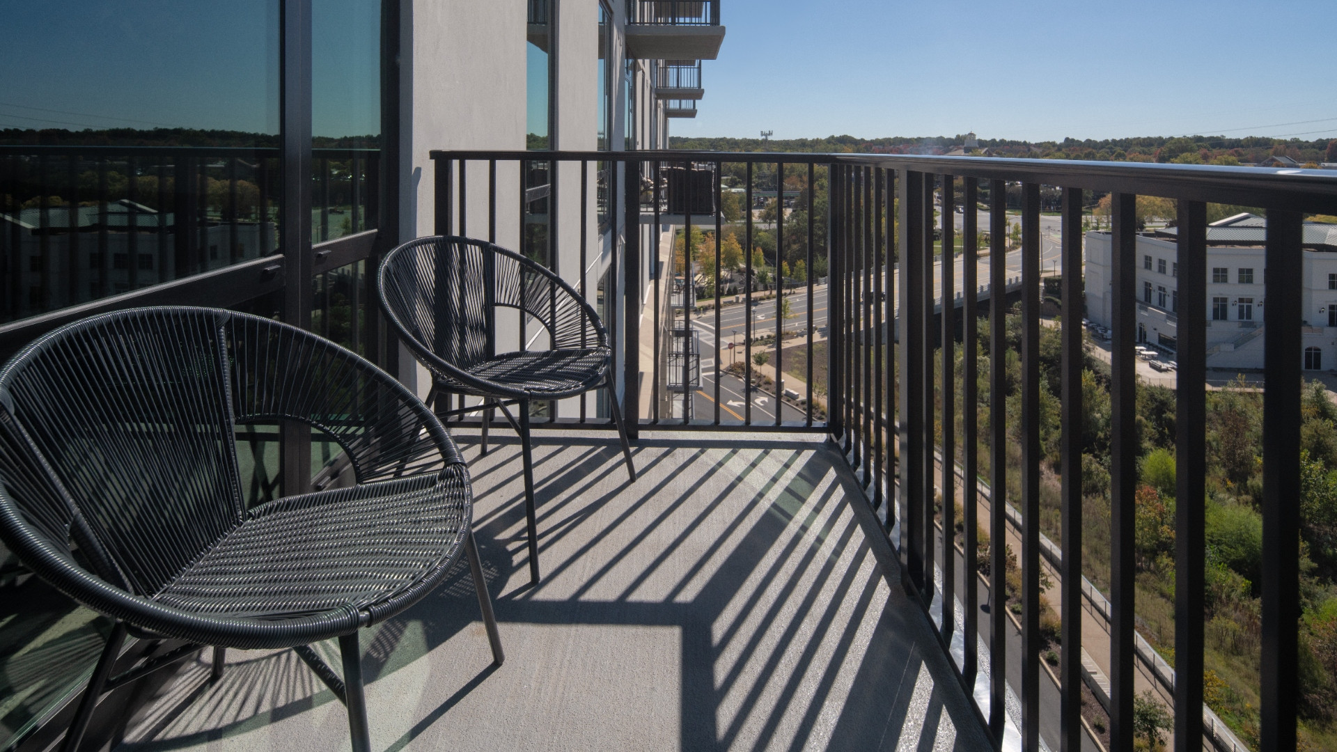 Oro Ballantyne Two Bedroom Apartment Balcony