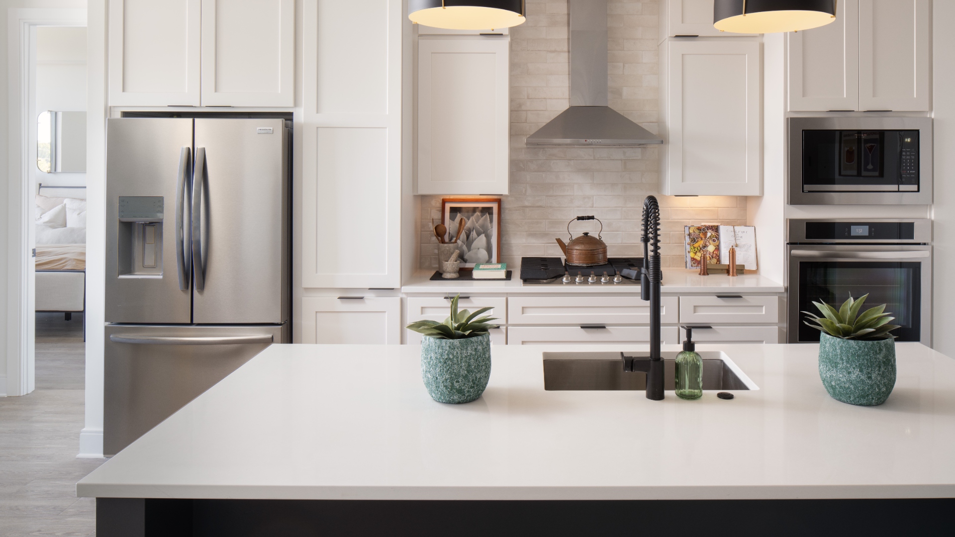 Oro Ballantyne Two Bedroom Apartment Kitchen