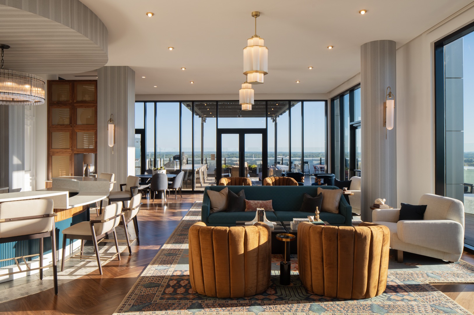 Penthouse lounge & bar room